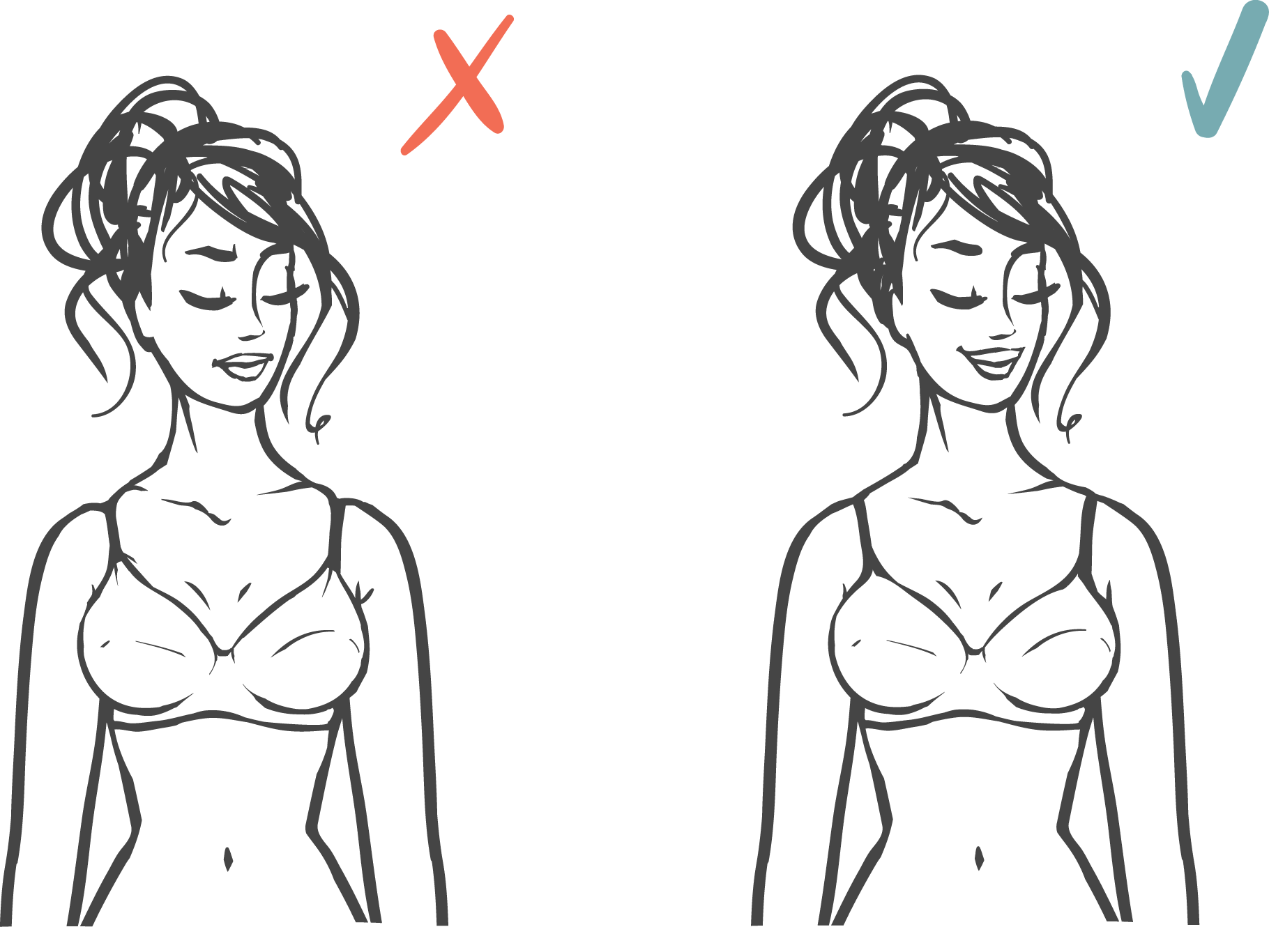How To Put Bra Correctly - TKD Lingerie
