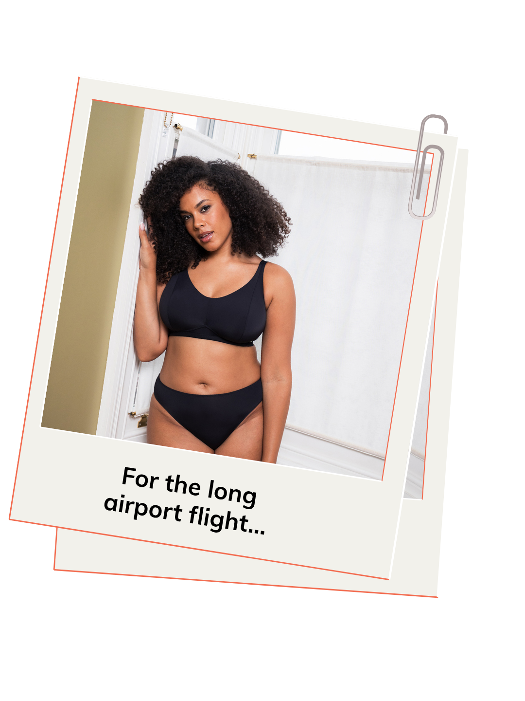 Non-wired bra for travel and everyday comfort
