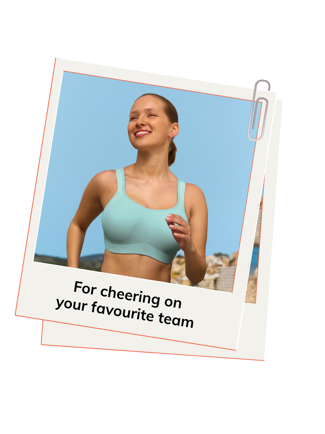 Sports bra for match days and workouts
