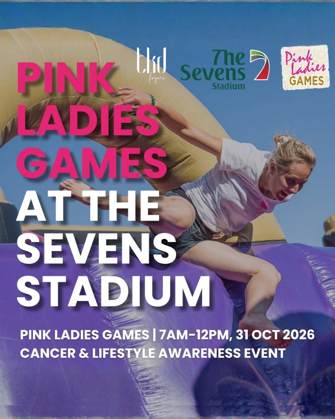 Pink Ladies Games at The Sevens Stadium
