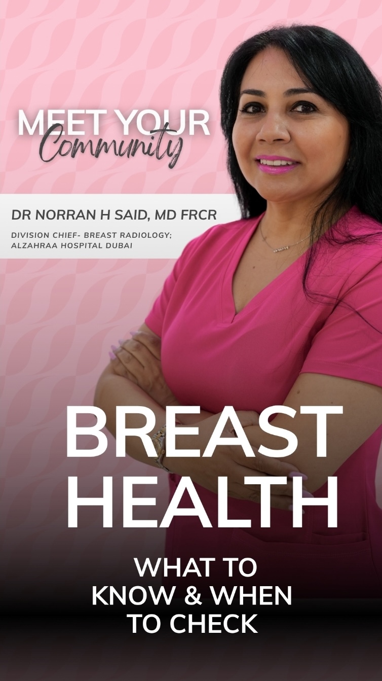 Meet Your Community — Dr. Norma Hussein on Breast Health